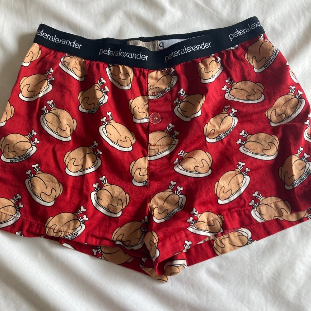 Peter Alexander Turkey Boxer Shorts  - Size M